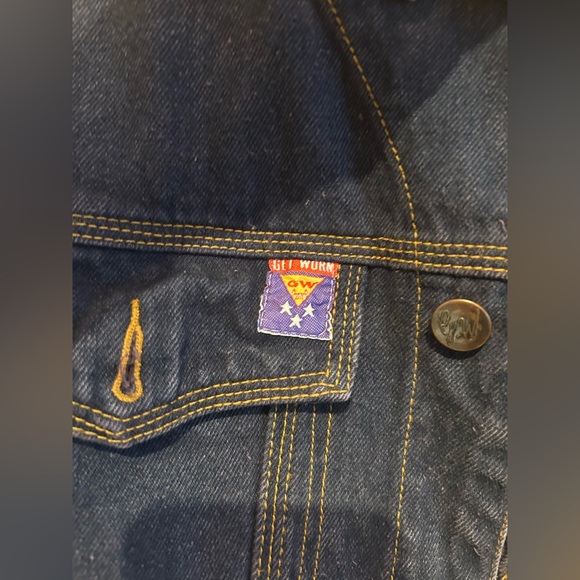Vintage Purple Denim Jacket - Picture 2 of 5